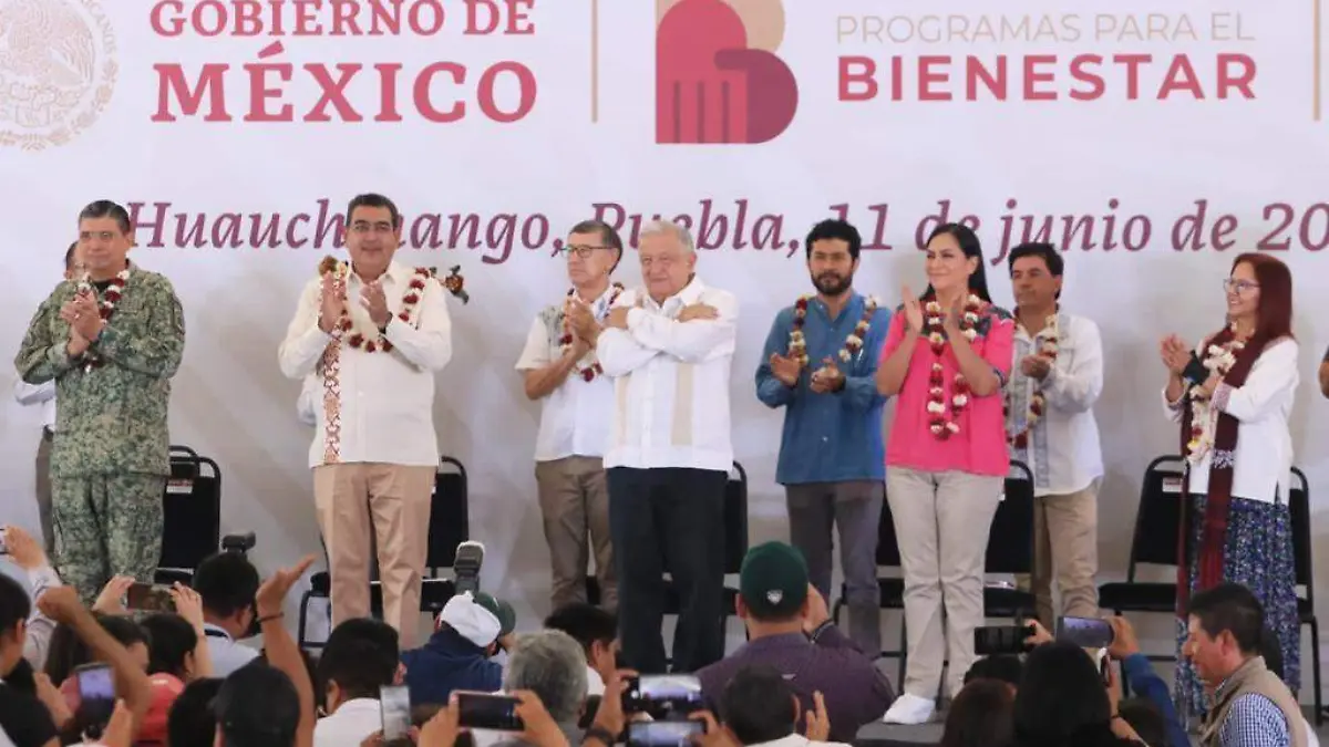 Andrés Manuel López Obrador en Puebla